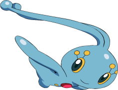 Manaphy Pokemon, Mythical, Adventure, Breeding, Water Type PNG