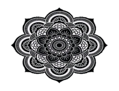 Mandala, Artistry, Harmony, Symmetry, Meditation PNG