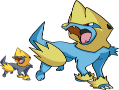 Manectric Pokemon, Evolved Form, Electric Type, Lightning Speed, Agile Fighter PNG