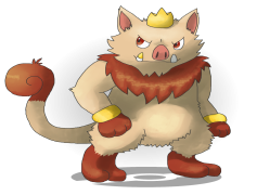 Mankey Pokemon, Evolutionary Stage, Primate Species, Agile Movement, Tail Whip PNG