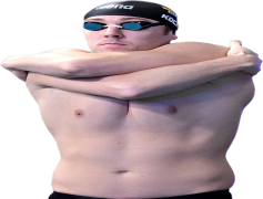 Marco Koch, Sportsman, Record Holder, Competitive Swimmer, Olympic Athlete PNG