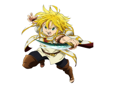 Meliodas, Strength, Fantasy, Captain, Demon PNG