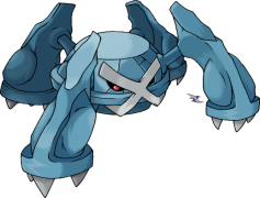 Metang Pokemon, Battle Strategies, Pokédex Entry, Magnetism Ability, Psychic-Type PNG