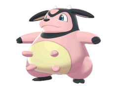 Miltank Pokemon, Friendly, Normal Type, Cud Chewer, Dairy PNG
