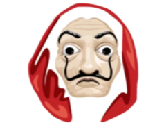 Money Heist Mask, Costume, Series, Characters, Heist PNG
