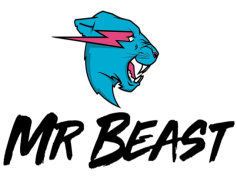 Mr Beast Logo, Engaging, Unique, Creative, Fun PNG