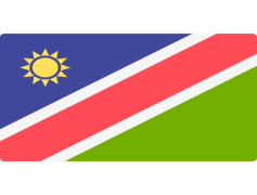 Namibia Flag, Nationality, Unity, Colors, Emblem PNG