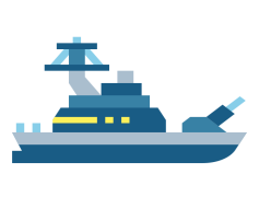 Navy Boat, Maritime Vehicle, Sea Transport, Fleet Operations, Naval Ship PNG