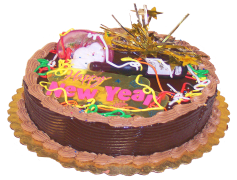 New Year Cake, Dessert, Tradition, Treat, Festive PNG