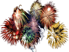 New Year Fireworks, Celebration, Countdown, Joy, Event PNG