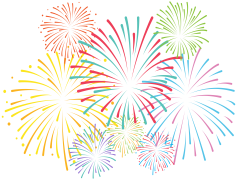 New Year Fireworks, Night Sky, Joyful, Spectacle, Countdown PNG