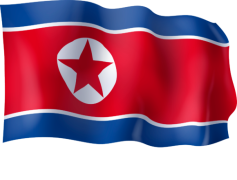 North Korea Flag, Patriotic Colors, Communist Symbol, Sovereign State, Red Star PNG