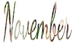 November, Harvest, Cozy, Leaves, Festivities PNG