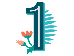 Number 1 Digit, Unique Character, Decimal Number, Numeric Symbol, One Value PNG