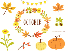 October, Leaves, Halloween, Bonfire, Coolness PNG