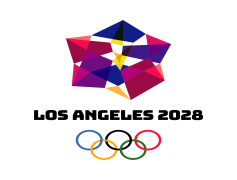 Olympics 2028 Logo, Heritage, Colors, Unity, Innovation PNG