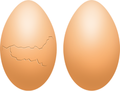 Orange Easter Egg, Joyful Easter Item, Vibrant Springtime Decor, Colorful Spring Symbol, Egg Hunt Favorite PNG