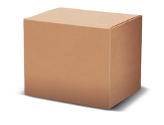 Packed Cardboard Box, Storage Solution, Moving Supplies, Shipping Container, Delivery Box PNG
