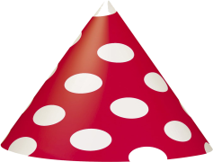 Party Birthday Hat, Festive Headwear, Celebration Accessory, Colorful Cone Hat, Joyful Event Attire PNG