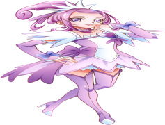 Pastel Anime Girl, Dreamy Vibes, Fantasy Elements, Whimsical Style, Anime Fashion PNG