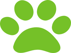 Paw Print, Canine Sign, Footprint Shape, Furry Mark, Animal Track PNG