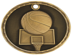 Pendant Basketball Medal, Basketball Trophy, Championship Medal, Athletic Jewelry, Player Achievement PNG
