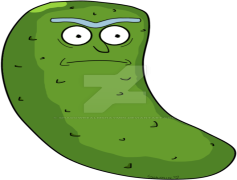 Pickle Rick, Experimentation, Adventure, Humor, Transformation PNG