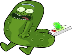 Pickle Rick, Humor, Chaos, Redemption, Adventure PNG