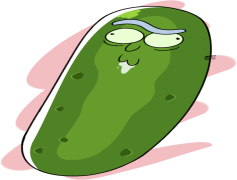 Pickle Rick, Sci-Fi, Adventure, Humor, Survival PNG