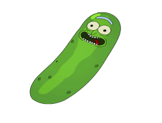 Pickle Rick, Science, Humor, Survival, Transformation PNG