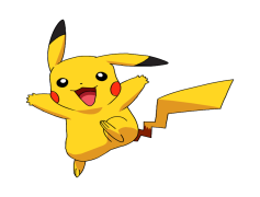 Pikachu Pokemon, Popular Mascot, Electric Type, Kanto Region, Cute Creature PNG
