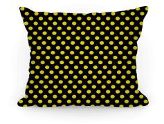 Pillow With Dots, Bedroom Decor, Soft Cushion, Dot Pattern, Cozy Throw PNG