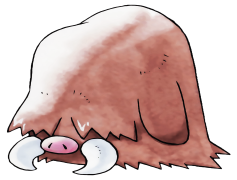 Piloswine Pokemon, Swine-like, Evolutionary Stage, Ice Type, Thick Fur PNG