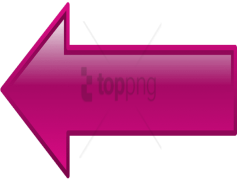 Pink Arrow, Pointing Indicator, Navigation Tool, Movement Sign, Directional Symbol PNG