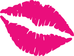 Pink Lips, Makeup, Kissable, Vibrant, Seductive PNG
