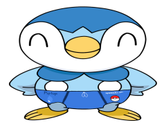 Piplup, Penguin Pokémon, Adorable, Cute, Sinnoh Region PNG