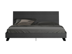 Platform Bed, Bedroom Decor, Sleek Design, Minimalist Furniture, Modern Bed PNG