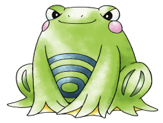Politoed Pokemon, Frog Pokémon, Gills, Sound Waves, Evolution PNG