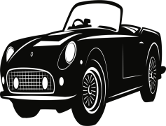 Porsche 356, Sports Car, Vintage, Iconic, Classic PNG