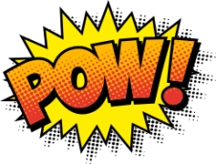 Pow, Boom, Crash, Wham, Bang PNG