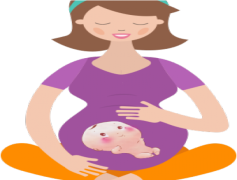 Pregnant Woman Cartoon, Cute Characters, Expecting Mother, Family Joy, Maternity Humor PNG