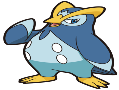 Prinplup Pokemon, Water-Type, Torrent Ability, Pokedex Entry, Sinnoh Region PNG