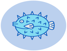 Pufferfish, Unique, Ocean, Exotic, Balloon PNG