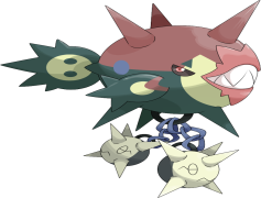 Qwilfish Pokemon, Spikes, Pufferfish, Generation Two, Water Type PNG