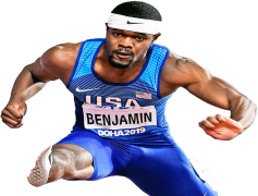 Rai Benjamin, Hurdler, Records, Champion, Athlete PNG