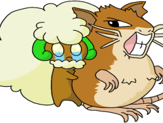 Raticate Pokemon, Pokedex Entry, Quick Movement, Bite Attack, Evolution PNG