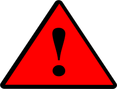 Red Alert, Warning Notification, Emergency Signal, Critical Situation, Threat Level PNG