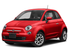 Red Fiat, Car, Italian, Stylish, Classic PNG