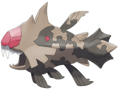 Relicanth Pokemon, Ancient, Rare, Water, Fish PNG