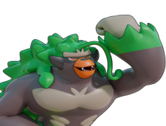 Rillaboom Pokemon, Evolution, Powerful Attacker, Drummer Pokémon, Galar Region PNG